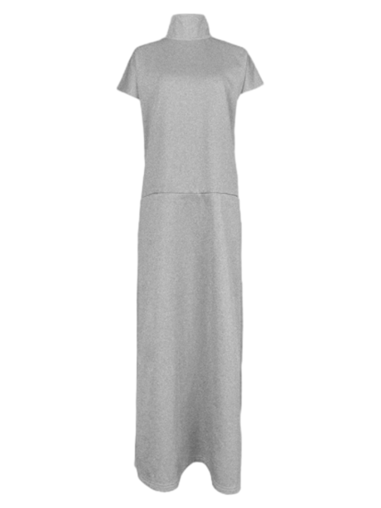 Freeacy 솔리드 그레이 여성 캐주얼 드레스 하이  - Women Formal Wear Zara 리뷰 및 가격