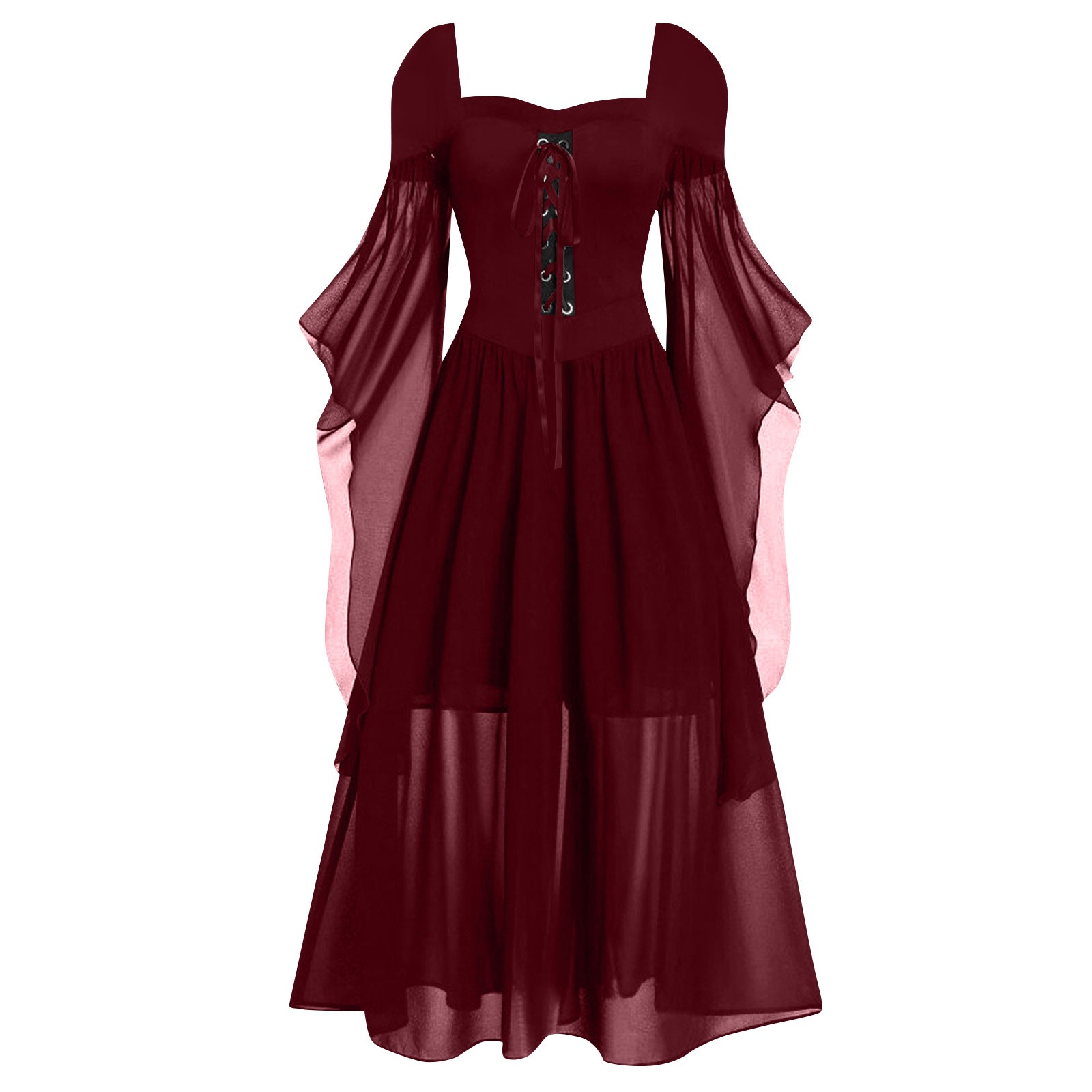 2026년 할로윈 오프숄더 고딕 드레스 여성 레이스업  - Women'S Gothic Formal Wear 리뷰 및 가격