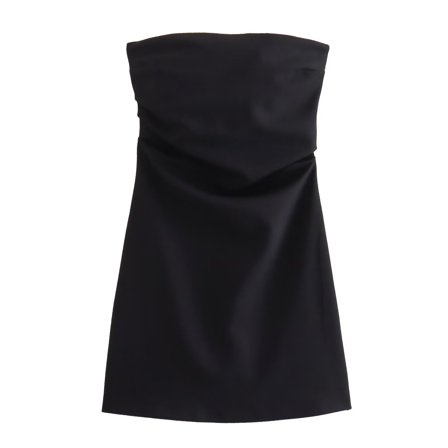BSAY 여성 패션 섹시한 백 지퍼 솔리드 컬러 플리츠 - Women Formal Wear Zara 리뷰 및 가격